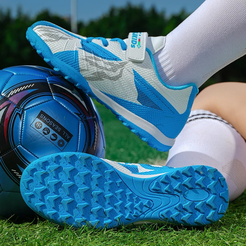 Chaussures de football pour enfants, crampons de soccer d'extérieur, chaussures de sport professionnelles pour garçons et filles, chaussures de terrain de football de haute qualité pour enfants 2026