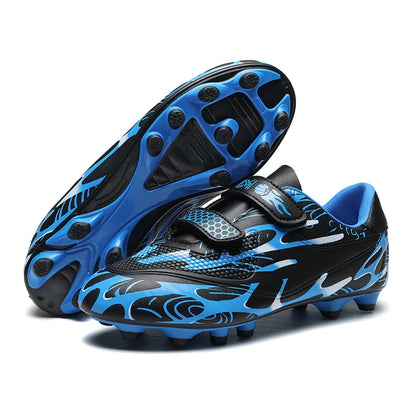 Kinder-Fußballschuhe für die Schule, professionelle Fußballstollen für Rasen, Trainings-Sportschuhe für Jungen, Outdoor- und Futsal-Fußballschuhe 28-38