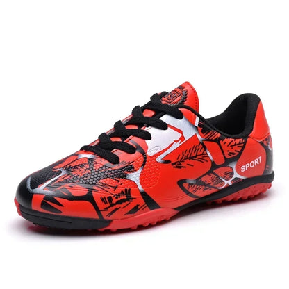 New Men Kids Professional Soccer Shoes Boys Cleats Non-Slip Grass Football Boots Adult Ultralight Training Shoes Drop Shipping