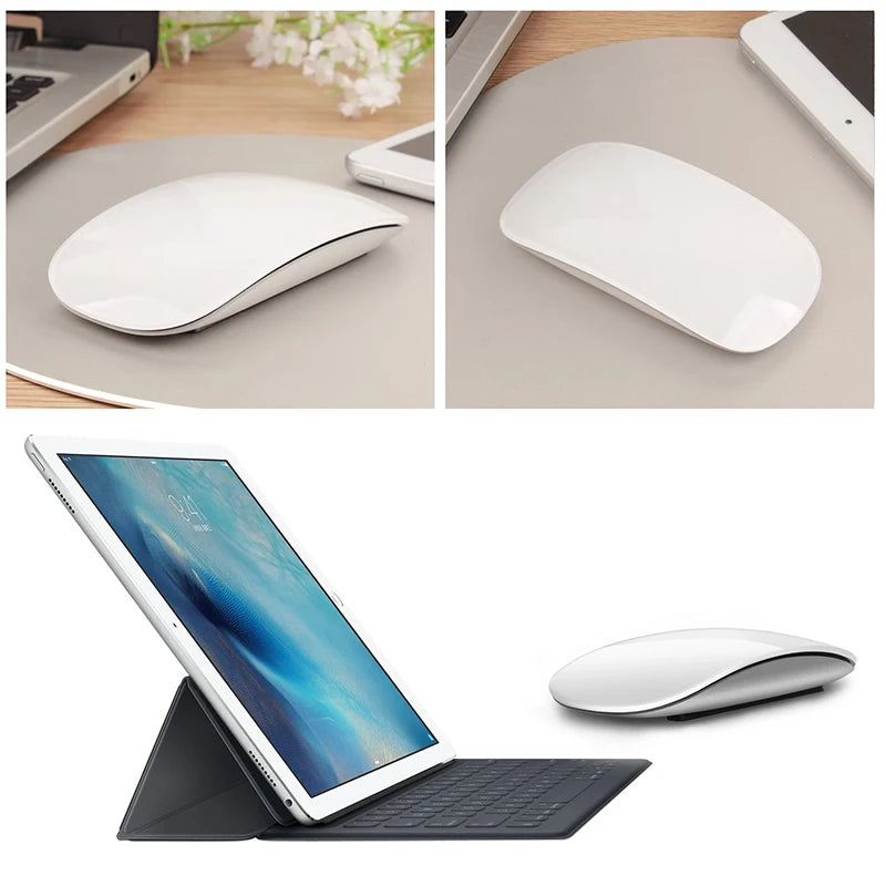 Magic Dual Mode Wireless Mouse Bluetooth Touch Slim Rechargeable Ergonomic for Macbook Air Pro PC Laptop Computer Notebook 2026