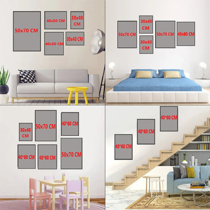 Pop-Neon-Poster mit Videospiel-Charakter, Gamepad, Kopfhörern, Fußball und Basketball – Leinwanddruck, Wandkunst-Dekor für das Gaming-Zimmer