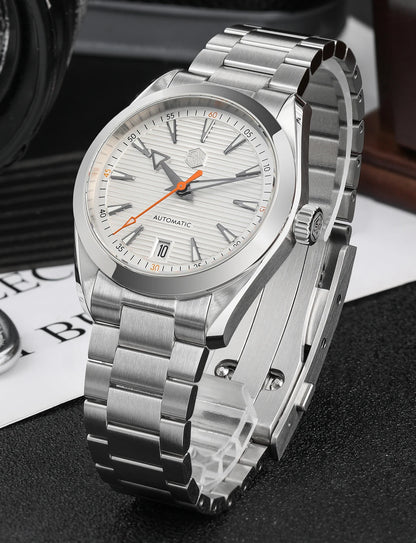 San Martin 38mm Chronometer Men Watch SN0113W V2 ST2130 Automatic Movement Sapphire BGW9 Luminous Waterproof 100m Watches