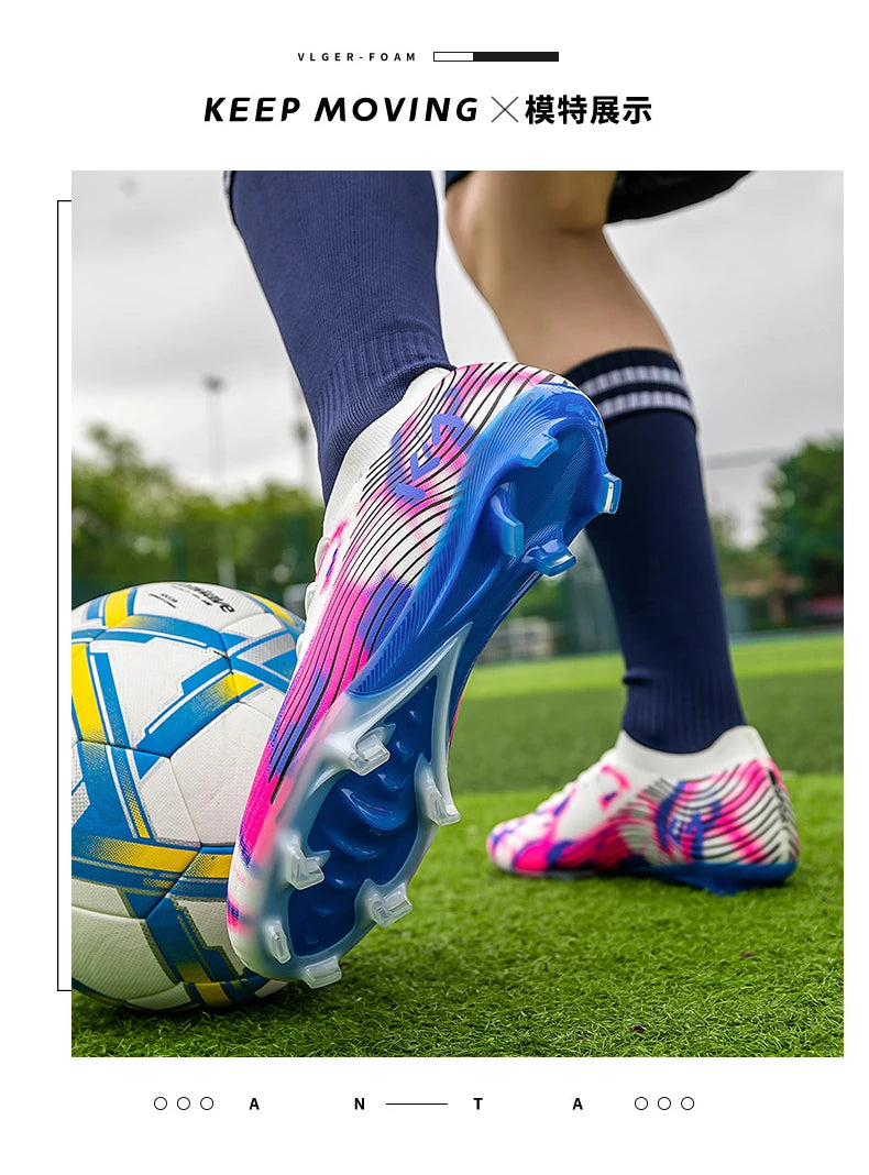 Professionele voetbalschoenen voor heren, slijtvast en comfortabel, trainingsschoenen voor mannen, ultralichte voetbalschoenen van topkwaliteit voor wedstrijden