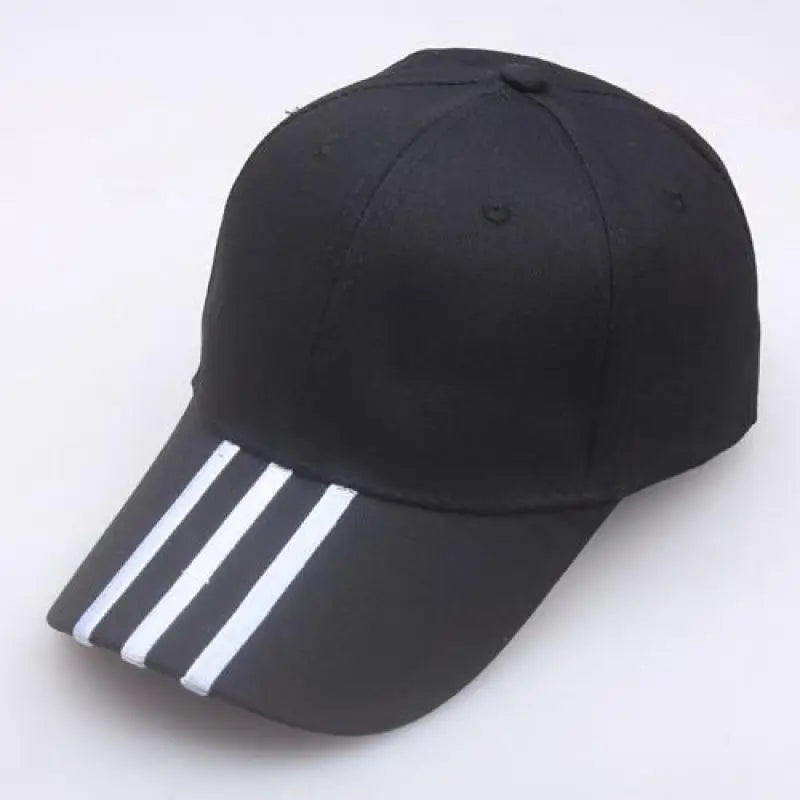 Cappellini da baseball da uomo, casual in cotone, ricamati, a righe, con chiusura a scatto, in stile hip hop; cappellini da donna per sport all’aperto; casquette da uomo; gorras