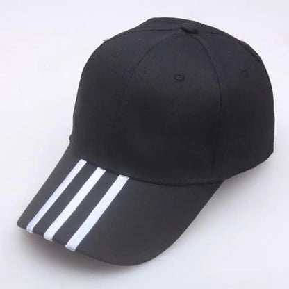 Cappellini da baseball da uomo, casual in cotone, ricamati, a righe, con chiusura a scatto, in stile hip hop; cappellini da donna per sport all’aperto; casquette da uomo; gorras