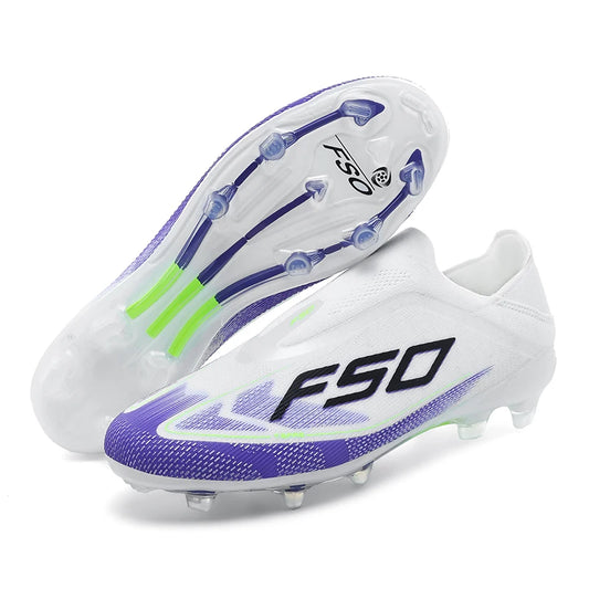 New Men's Soccer Shoes Hot-Selling Grass Cleats High-Quality Match Outdoor Football Boots Non-Slip Boys High-Top Lightweight Sneakers