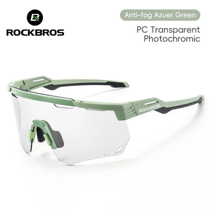 ROCKBROS Cycling Glasses MTB Road Bike Eyewear Driving Golf Goggles Protection Sports UV400 Sunglasses Polarized/Photochromic