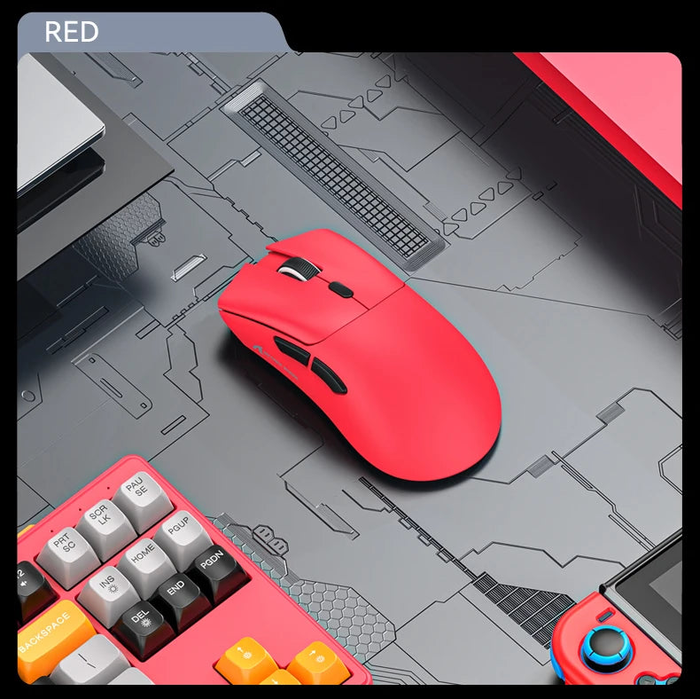 Attack Shark R1 Tri-Mode 2.4g-BT-Wired, PAW3311 18000DPI, 59g  Lightweight Gaming Mouse