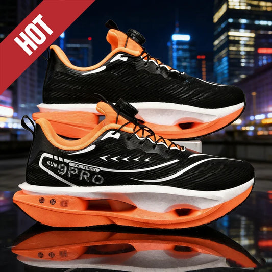 Running Shoes Carbon Plate Specialty Marathon Men's Sports Breathable Lightweight Women's Comfortable Athletic Non-slip Sneakers