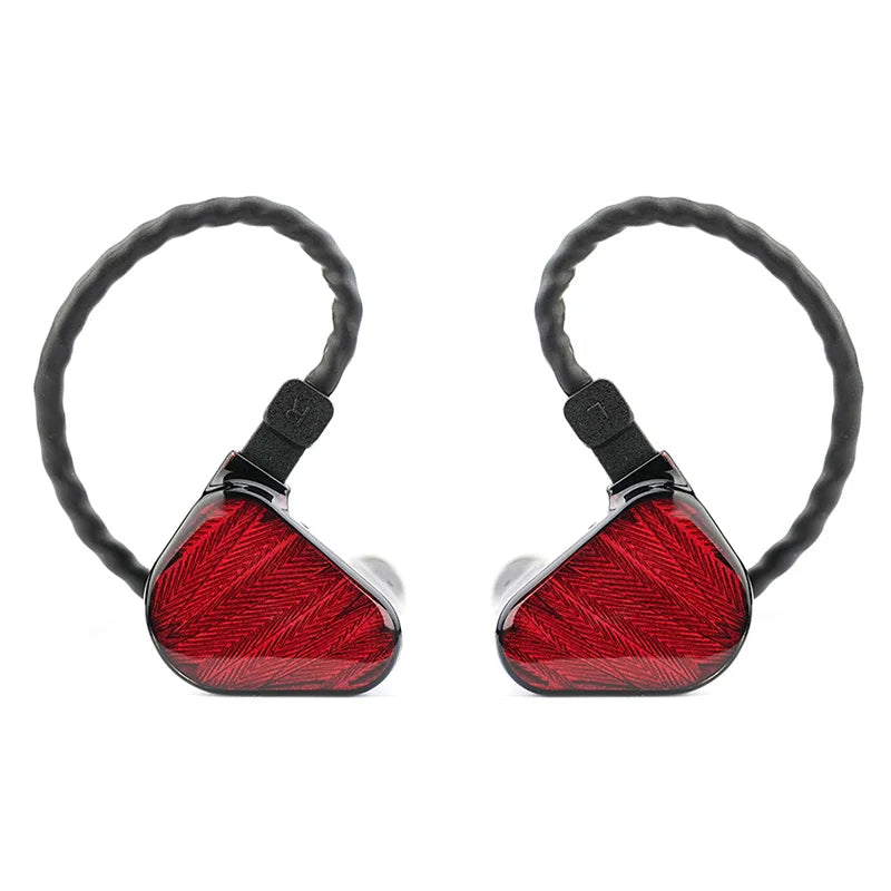 TRUTHEAR x Crinacle ZERO:RED earphone Dual Dynamic Drivers In Ear Headphone with 0.78 2Pin Cable