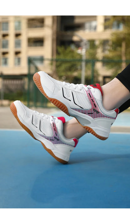 Scarpe professionali da badminton 2025, nuove sneakers da tennis da uomo, traspiranti e antiscivolo, scarpe sportive da pallavolo per uomo e donna