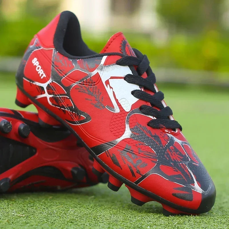 New Men Kids Professional Soccer Shoes Boys Cleats Non-Slip Grass Football Boots Adult Ultralight Training Shoes Drop Shipping
