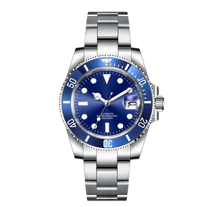Customized Logo Men's Mechanical Automatic Wristwatch NH35 Movement 40mm Dial 100M Waterproof Sapphire Glass DIY Corgeut
