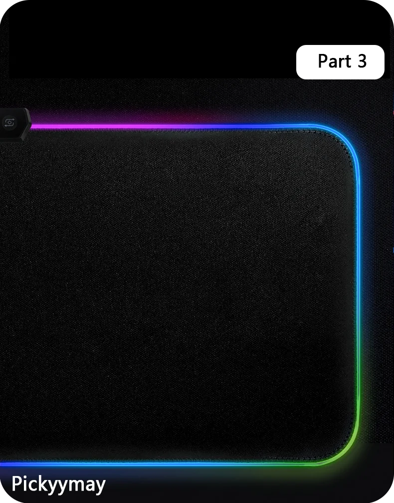Space Large RGB Mouse Pad Gaming Mousepad LED Mouse Mat Gamer Mousemats Table Pads PC Desk Mat RGB Keyboard Mat XXL 90x40cm
