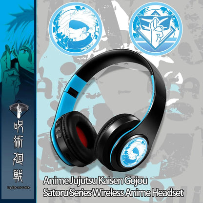 Miku Nakano Sanjiu Cosplay Bluetooth Headset 5.0 Over-ear Stereo Anime Headphones  for Mobile Phone