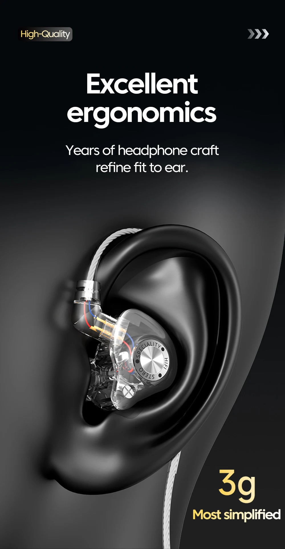 Original 15D Super Bass In Ear Headphone With Mic 3.5mm AUX/Type-C Digital Chip Headset For iPhone 17 Huawei Xiaomi Android