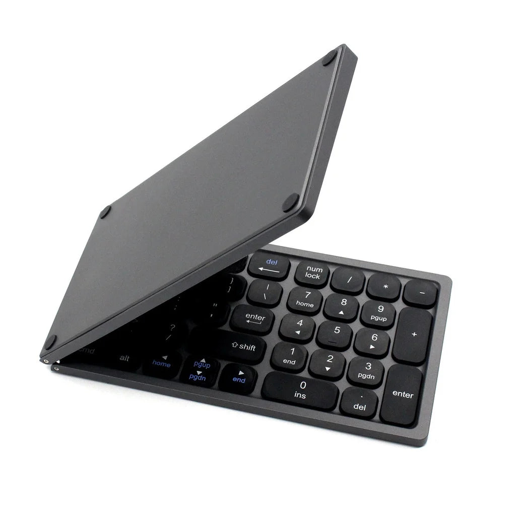 Jomaa Foldable wireless Bluetooth keyboard lightweight portable  Bluetooth Foldaing keyboard available for tablet laptop PC Ipad