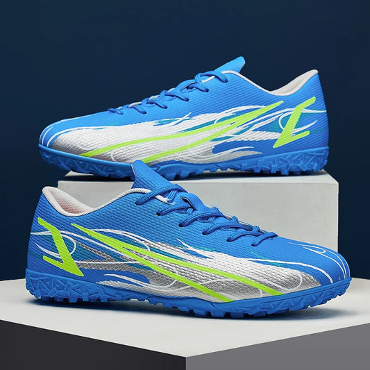 Large Size 46 47 Football Shoes for Men Training Sports Matches Artificial Grass TF Spike Cross-Border Shoe Male Footwear