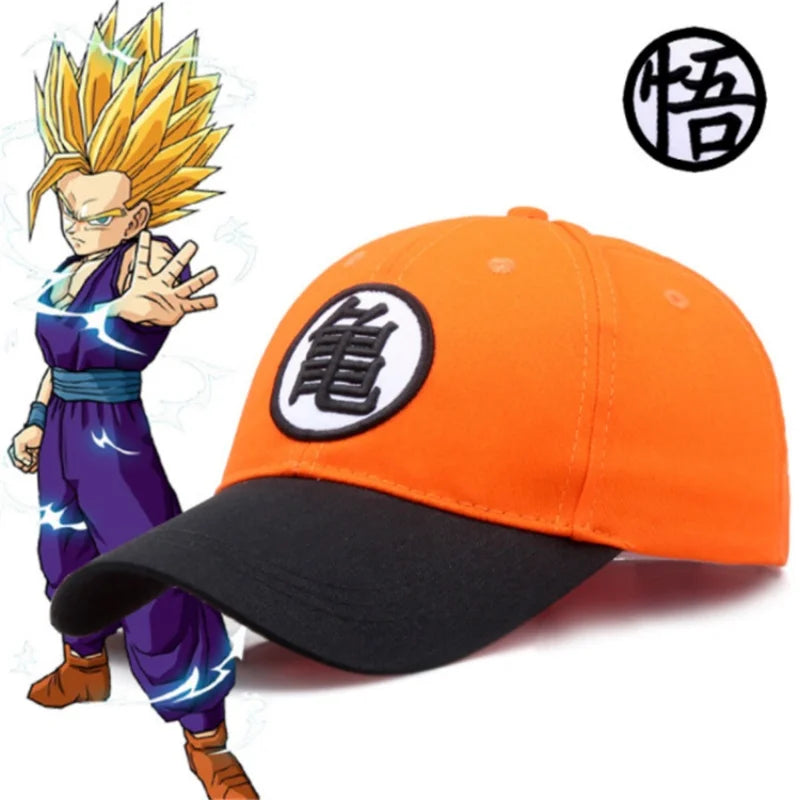Dragon Ball Son Goku Unisex Gui Wu Vyšívané baseballové čepice Jarní a podzimní outdoorové nastavitelné ležérní čepice Čepice s ochranou proti slunci