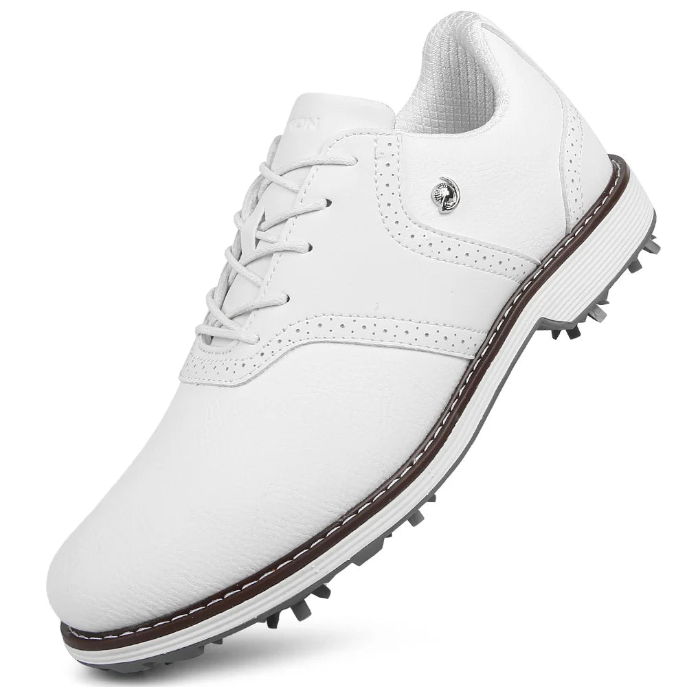 New Men Golf Shoes, Professional Golfers Shoes, Waterproof Comfortable Golf Footwear, Non-Slip