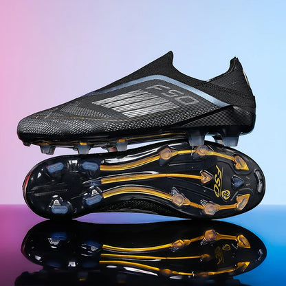 New Men's Soccer Shoes Grass Adult Football Boots FG Ultralight Sport Indoor Cleats Non-Slip Turf Futsal Comfortable  Sneakers