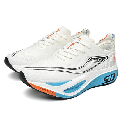 Nuevas zapatillas deportivas para hombre y mujer, zapatillas de running, placa de carbono, competición de maratón masculina, amortiguación, zapatillas de entrenamiento atlético