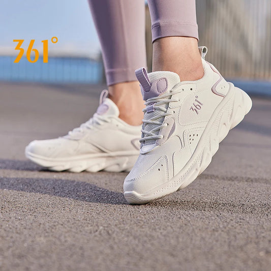361 Degrees Women's Running Sports Shoes Shock Absorption Rebound All-match Fashion Comfortable Sneakers Male 682232237