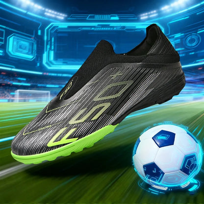 Neue Herren-Fußballschuhe für Kunstrasen, ultraleichte und bequeme Sportschuhe mit Stollen, Futsal, rutschfest, FG-Rasen, Indoor, Erwachsene