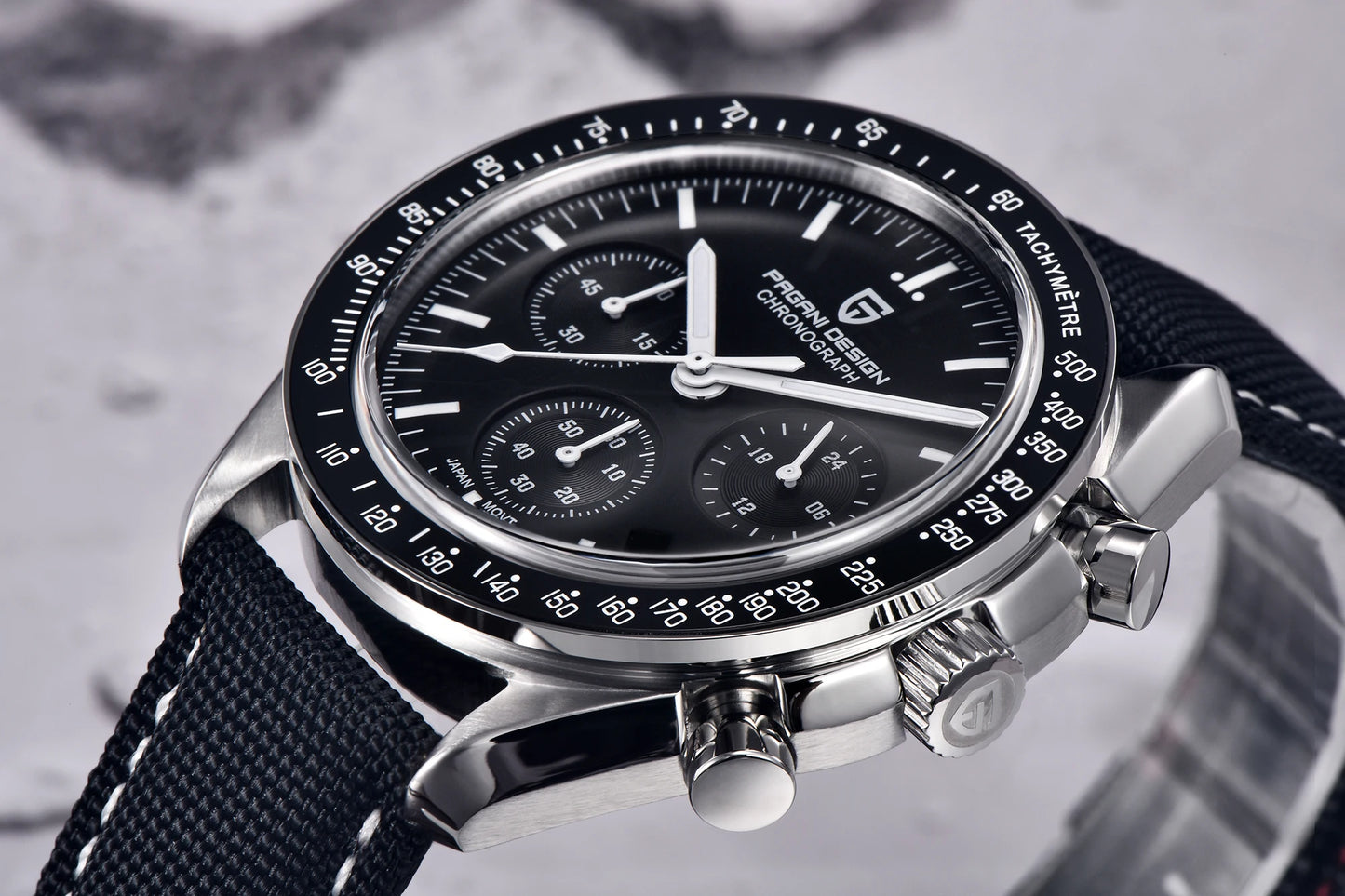 PAGANI DESIGN 2026 New Moon Watch For Men Quartz Multifunction Chronograph Sports Mens Watches Top Brand Luxury Sapphire Mirror