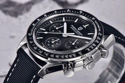 PAGANI DESIGN 2026 New Moon Watch For Men Quartz Multifunction Chronograph Sports Mens Watches Top Brand Luxury Sapphire Mirror