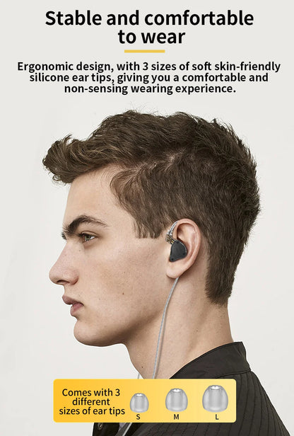 KZ ZS10 Pro X In Ear Wired Earphones Music Headphones HiFi Bass Monitor Earbuds Sport Headset