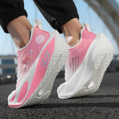 Air cushion running shoes, breathable outdoor sneakers, lightweight sports jogging shoes