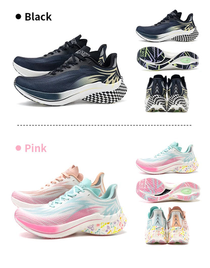 ONEMIX 2025 Carbon Plate Men Women Running Sports Shoes Breathable Cushioning Non-Slip PB Lightweight Rebound Sneakers