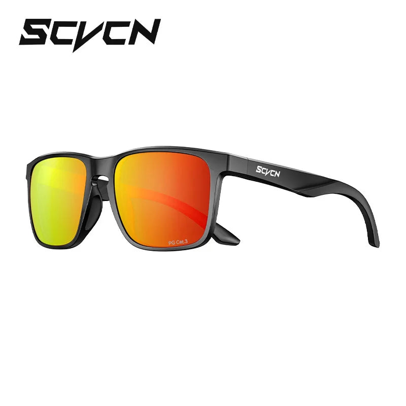 SCVCN Utomhus Polariserade Vattensport Strand Hav Plattform Fiske Cykling MTB Solglasögon Cykelsport Vandring Glasögon UV400