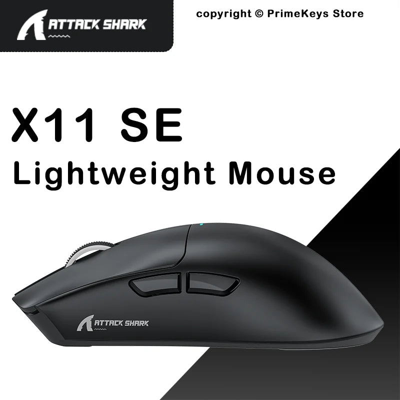 ATTACK SHARK X11 X11 SE Wireless Gaming Mouse 22K DPI PAW3311 63g Lightweight Tri-Mode Bluetooth/2.4G/Wired 20M Clicks RGB