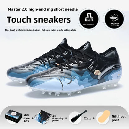 Zapatillas de fútbol para adulto Kelme MG con tacos cortos, botas de entrenamiento para hombre, calzado de fútbol profesional para competición en césped