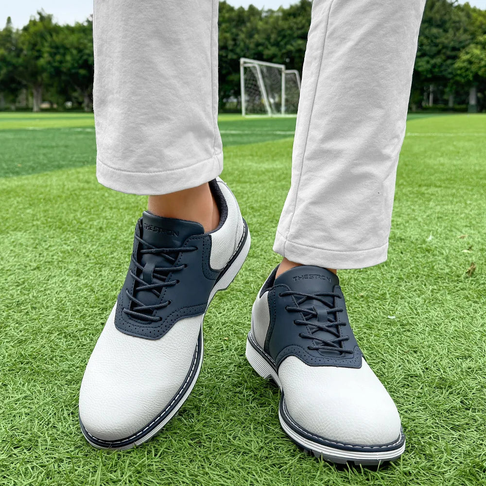 New Men Golf Shoes, Professional Golfers Shoes, Waterproof Comfortable Golf Footwear, Non-Slip