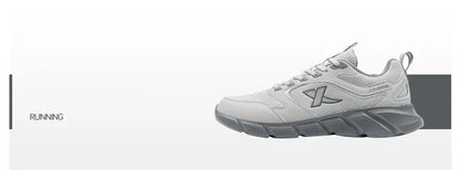 Zapatillas de running Xtep para hombre de verano, de malla transpirable, resistentes al desgaste, deportivas, ligeras, casuales juveniles, con amortiguación 875219110065
