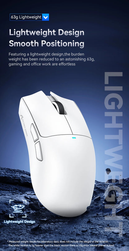 ATTACK SHARK X11 Gaming Mouse  and X11 SE Wireless Mouse 22000 DPI,PAW3311 Sensor,BT/2.4G/Wired,59g Lightweight,2000W Clicks