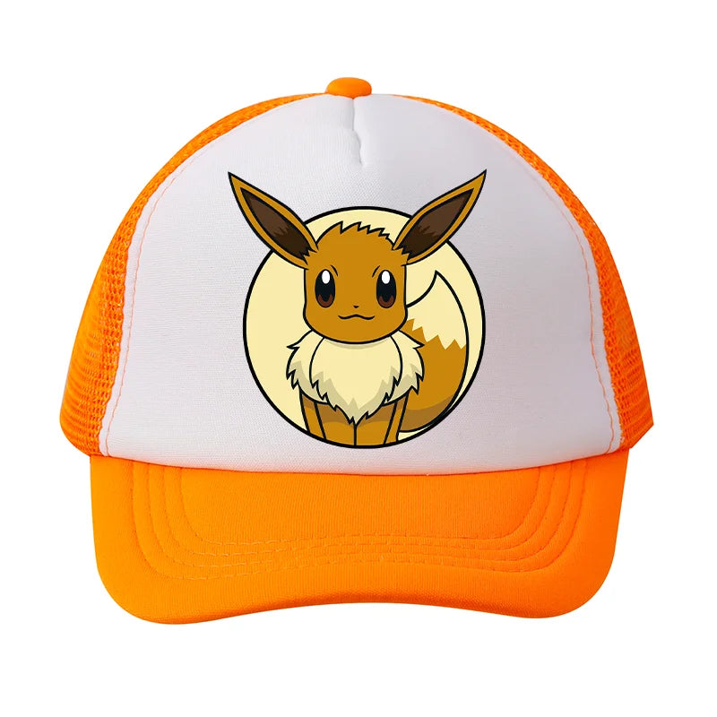 Pokémonová baseballová čepice Pikachu Charizard Gengar kreslená postavička čepice s kšiltem pro děti i dospělé letní outdoorová sportovní čepice pro chlapce ležérní módní čepice dárek