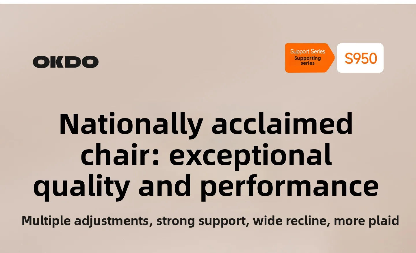 Stable New Ergonomic Chair, Computer Chair, Office Chair, Study Chair, Gaming Chair, Conference Chair, S950-3