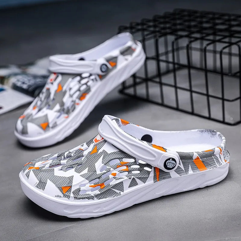 Nouvelle mode sandales hommes sabots sandales confortables respirant plage sandales hommes femmes sabots pantoufles fond souple hommes chaussures