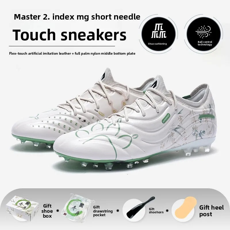 Zapatillas de fútbol para adulto Kelme MG con tacos cortos, botas de entrenamiento para hombre, calzado de fútbol profesional para competición en césped