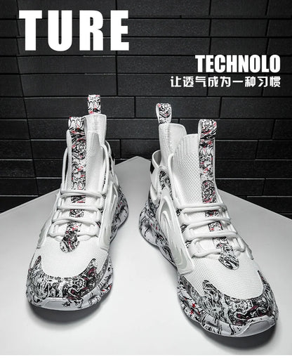 Shoes Men Sneakers Male Casual Men's Shoes Tennis Luxury Shoes Trainer Race Breathable Shoes Fashion Loafers Running Shoes for Men