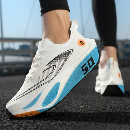 Air cushion running shoes, breathable outdoor sneakers, lightweight sports jogging shoes