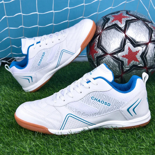 Men's Professional Soccer Cleats Anti-Slip Futsal Training Cleats Wear-Resistant Ultralight Outdoor Indoor Unisex Sneakers