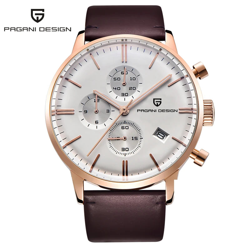 2026 New PAGANI DESIGN Brand Luxury Watches For Men Automatic Date Watch Waterproof Chronograph VK67 Movement Relogio Masculino