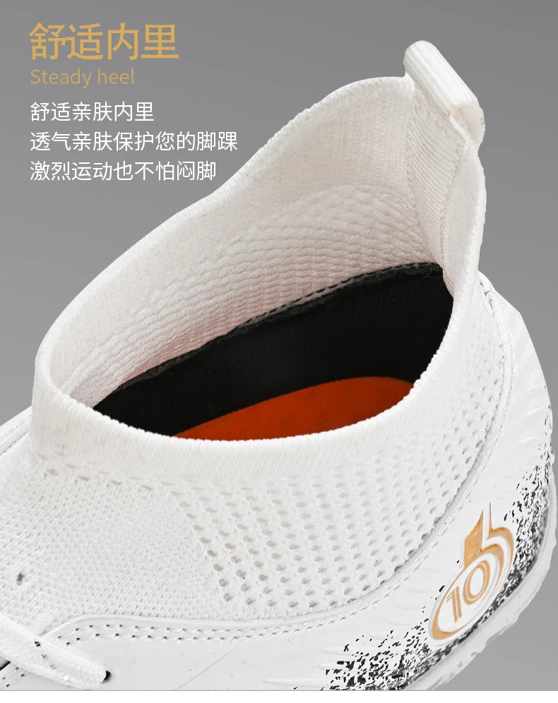 Men's Soccer Shoes Kids Football Boots Women's Professional Soccer Cleats Anti-skid Football Shoes TF/FG Outdoor Football Shoes