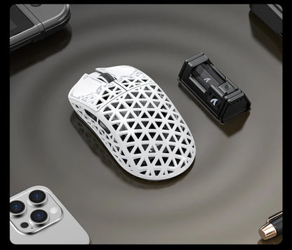 ATTACK SHARK R5 Ultra Carbon Fiber Wireless Gaming Mouse, PixArt PAW3950MAX Gaming Sensor, 42000DPI, 8000Hz, MCU Nordic 52840