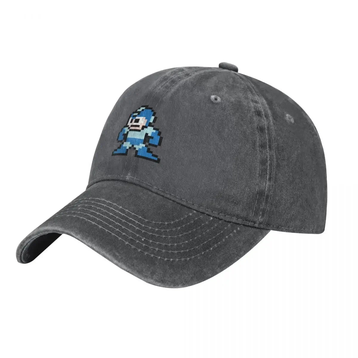 Megaman 8bits Baseballová čepice Nová Čepice roztomilá Vintage Luxusní čepice Pánská Dámská